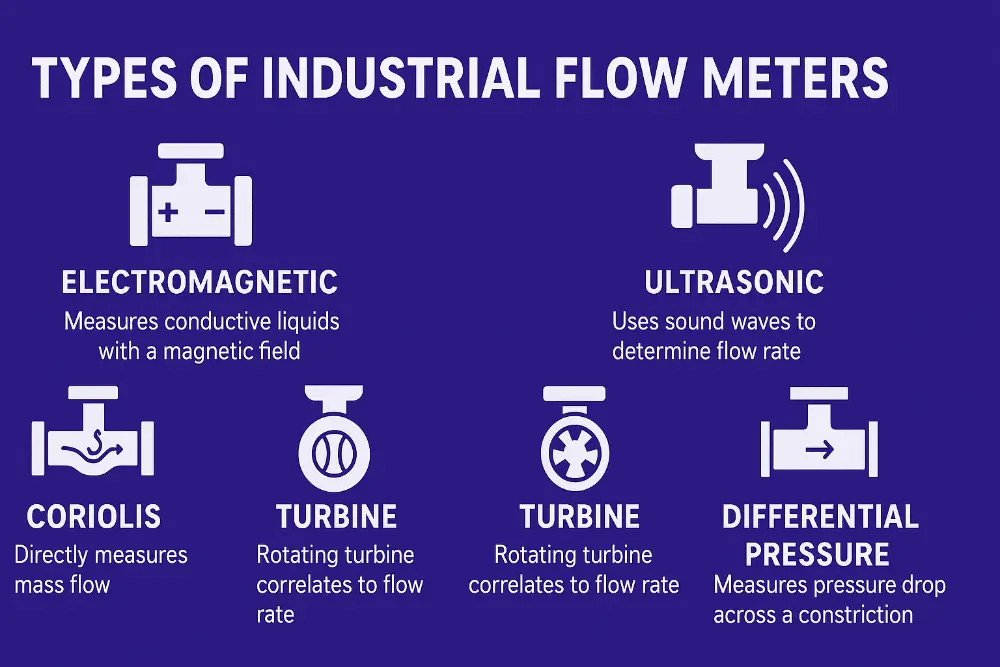 Types of Industrial Flow Meters and Applications for Beginners A Quick Guide